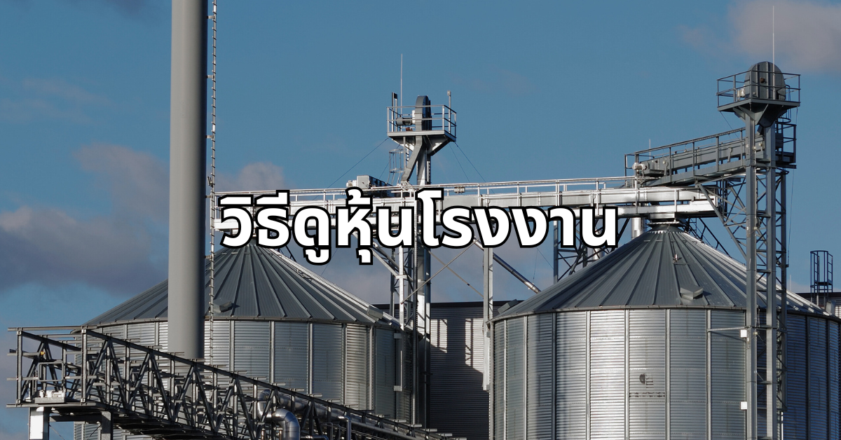 #3 วิธีดูหุ้นโรงงาน